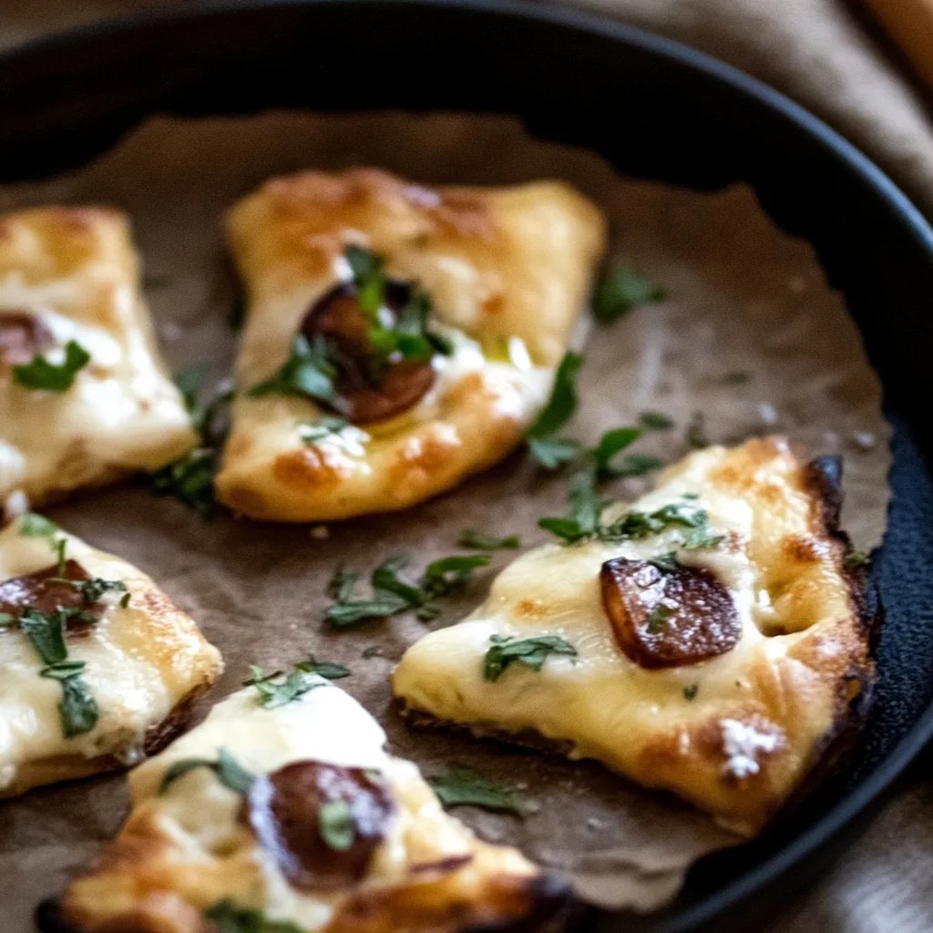Herzhafte Mini-Flammkuchen-Sterne