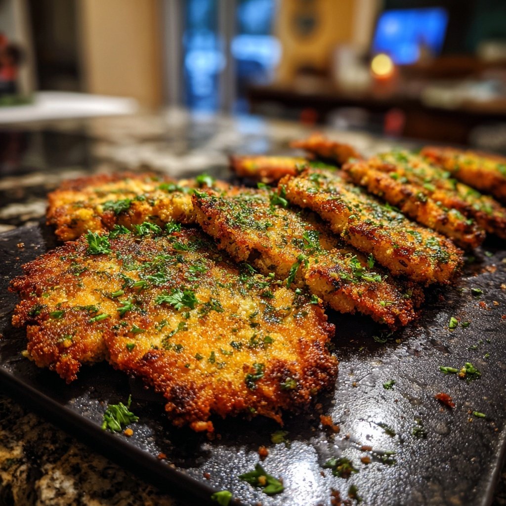 Blumenkohl Schnitzel Knusprig