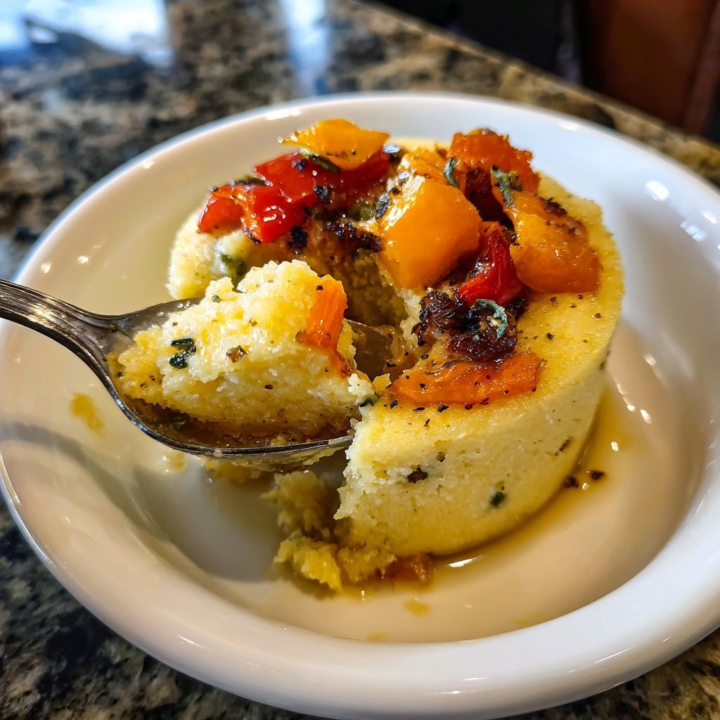 Polenta mit Ofengemüse