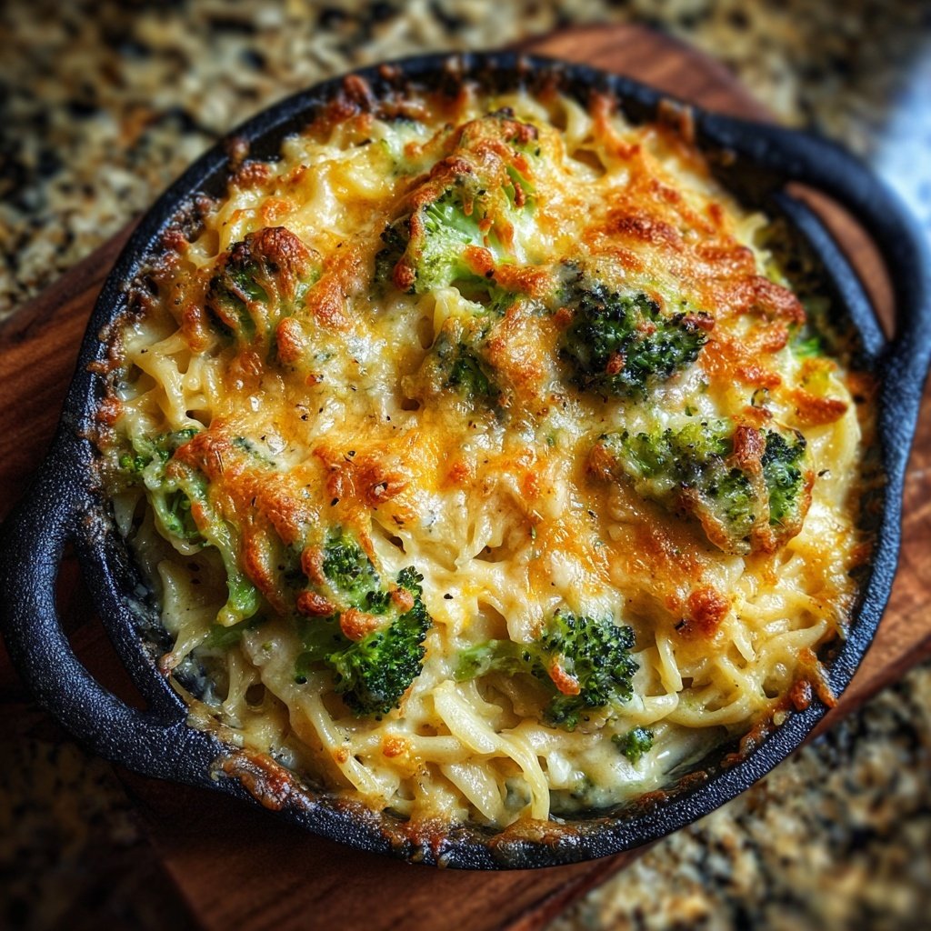 Brokkoli Nudelauflauf Mit Käse