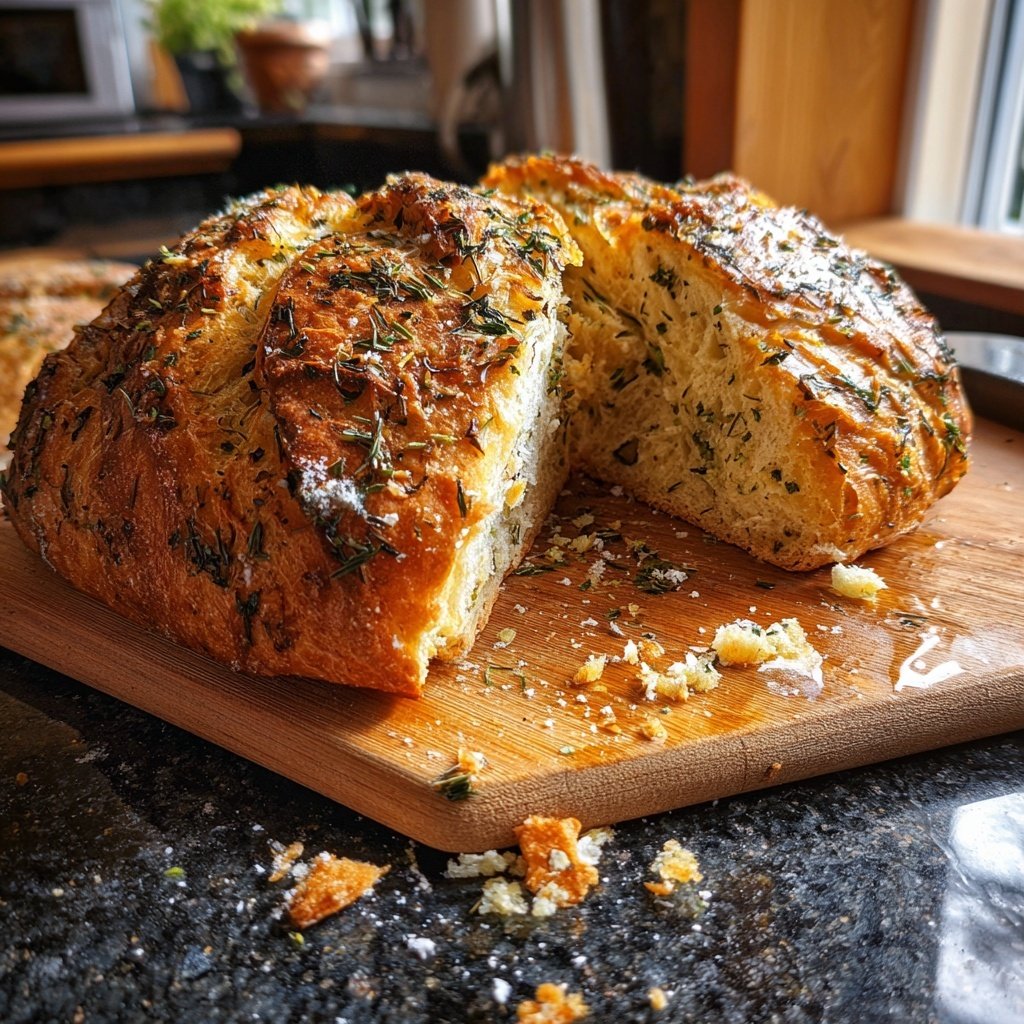 Zupfbrot Mit Kräuter Mischung