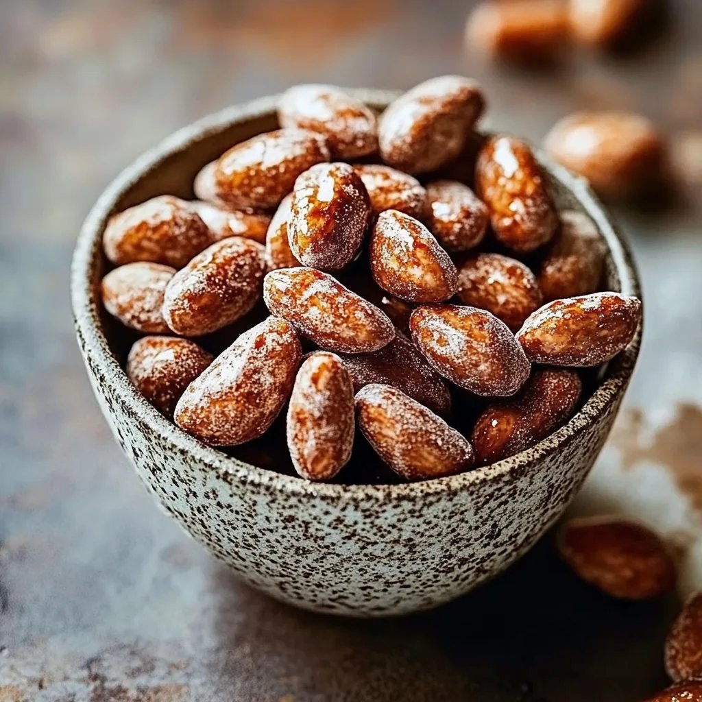 Gebrannte Mandeln ohne Zucker