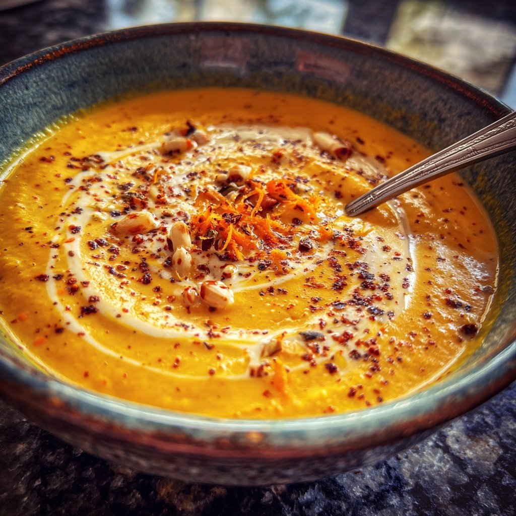 Karotten Ingwer Suppe Cremig