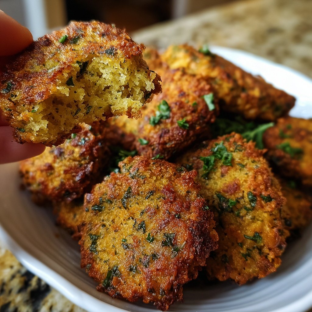 Falafel mit Petersilie