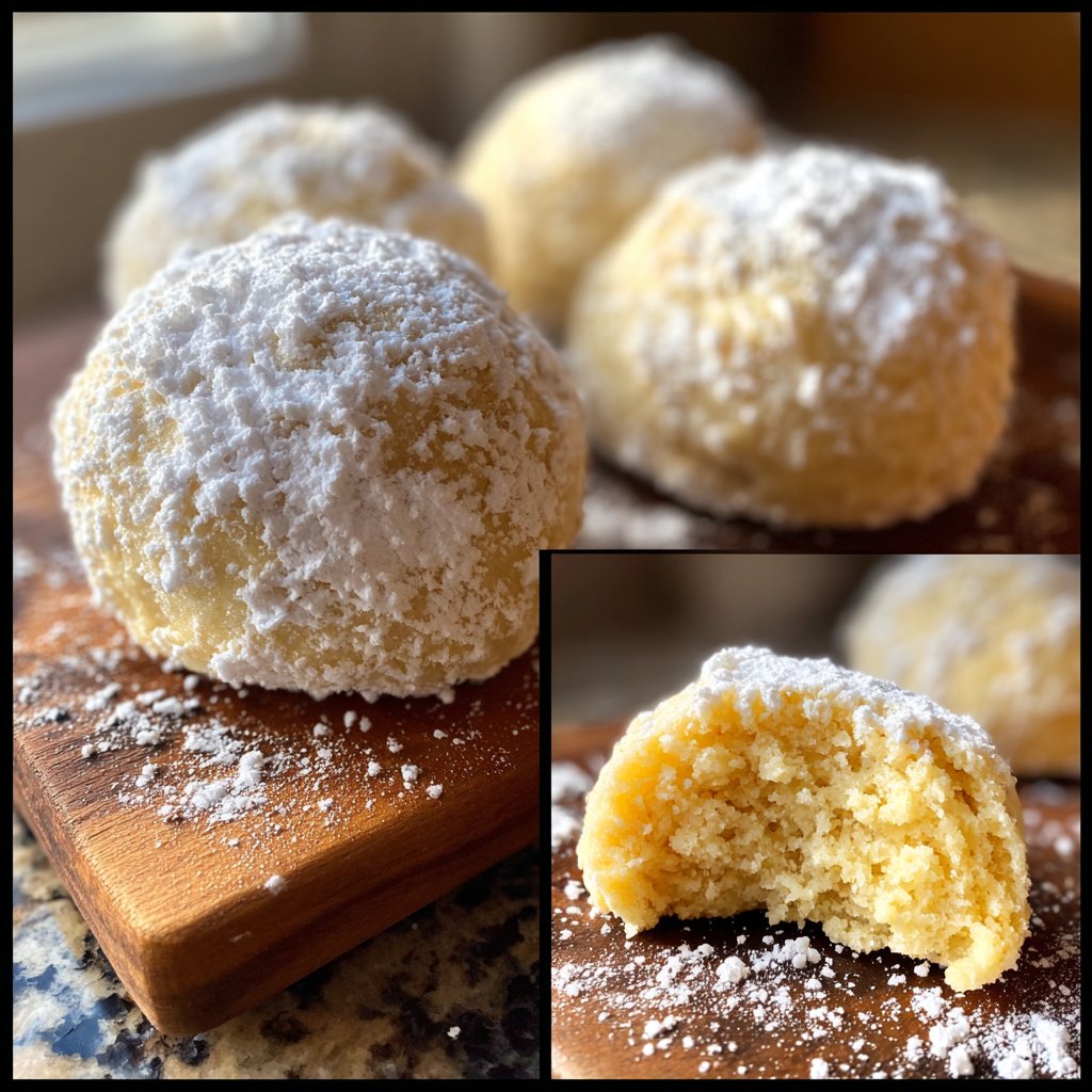 Quarkbällchen aus dem Backofen