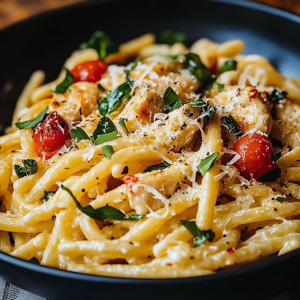 Marry-Me-Hühnchen-Pasta