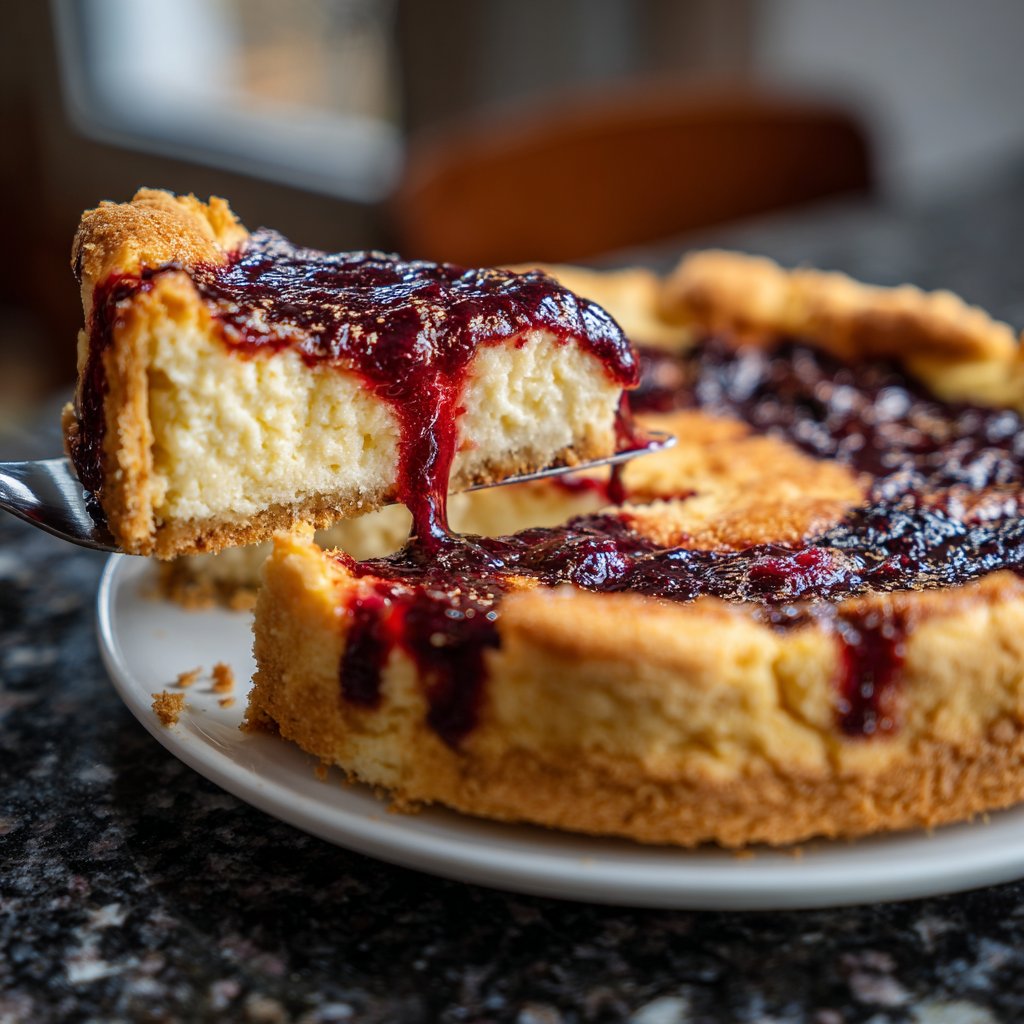 Käsekuchen klassisch gebacken