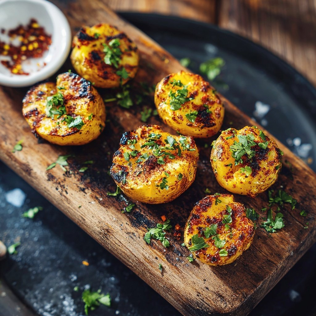 Grillkartoffeln Mit Paprikagewürz