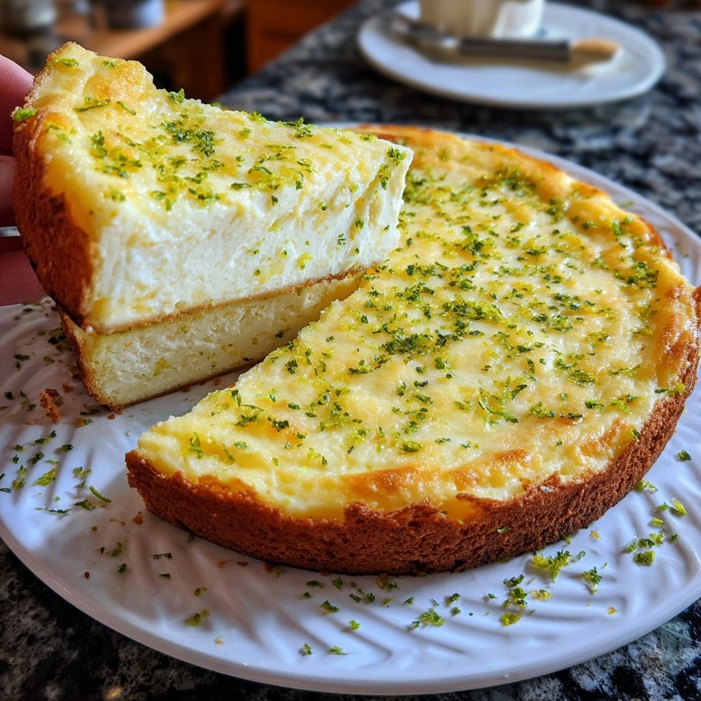 Käsekuchen mit Limette