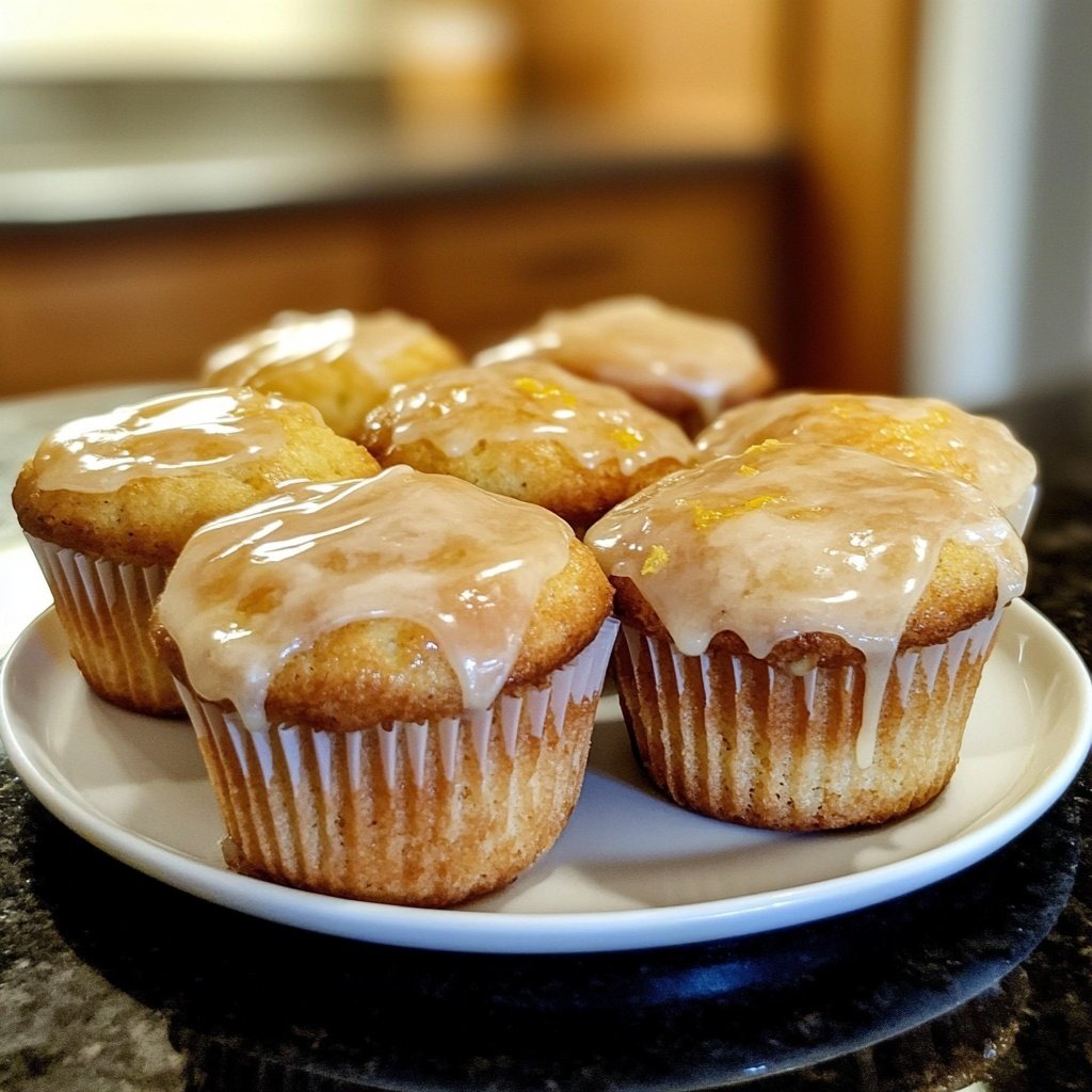 Zitronenkuchen Muffins