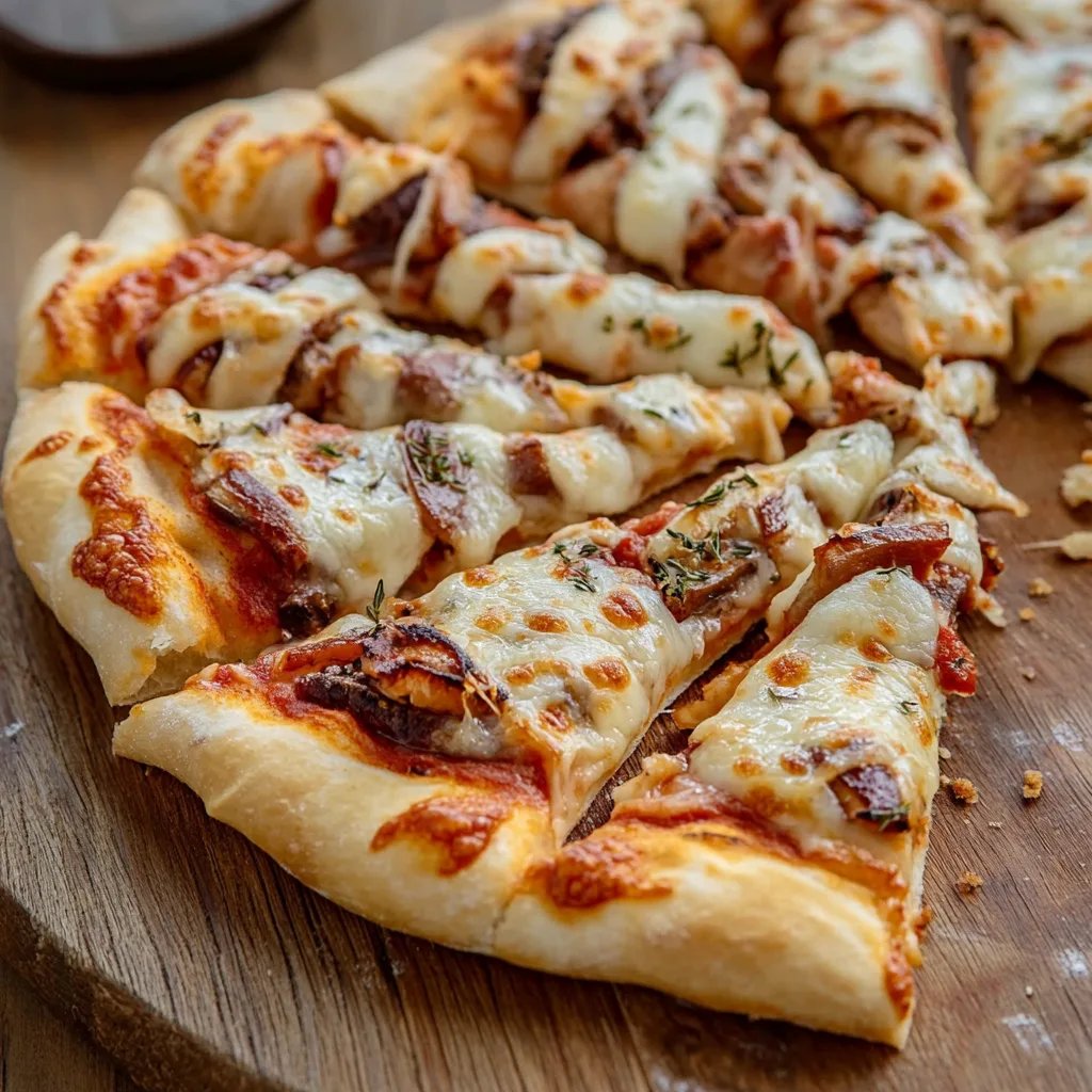 Gedrehte Pizzastangen