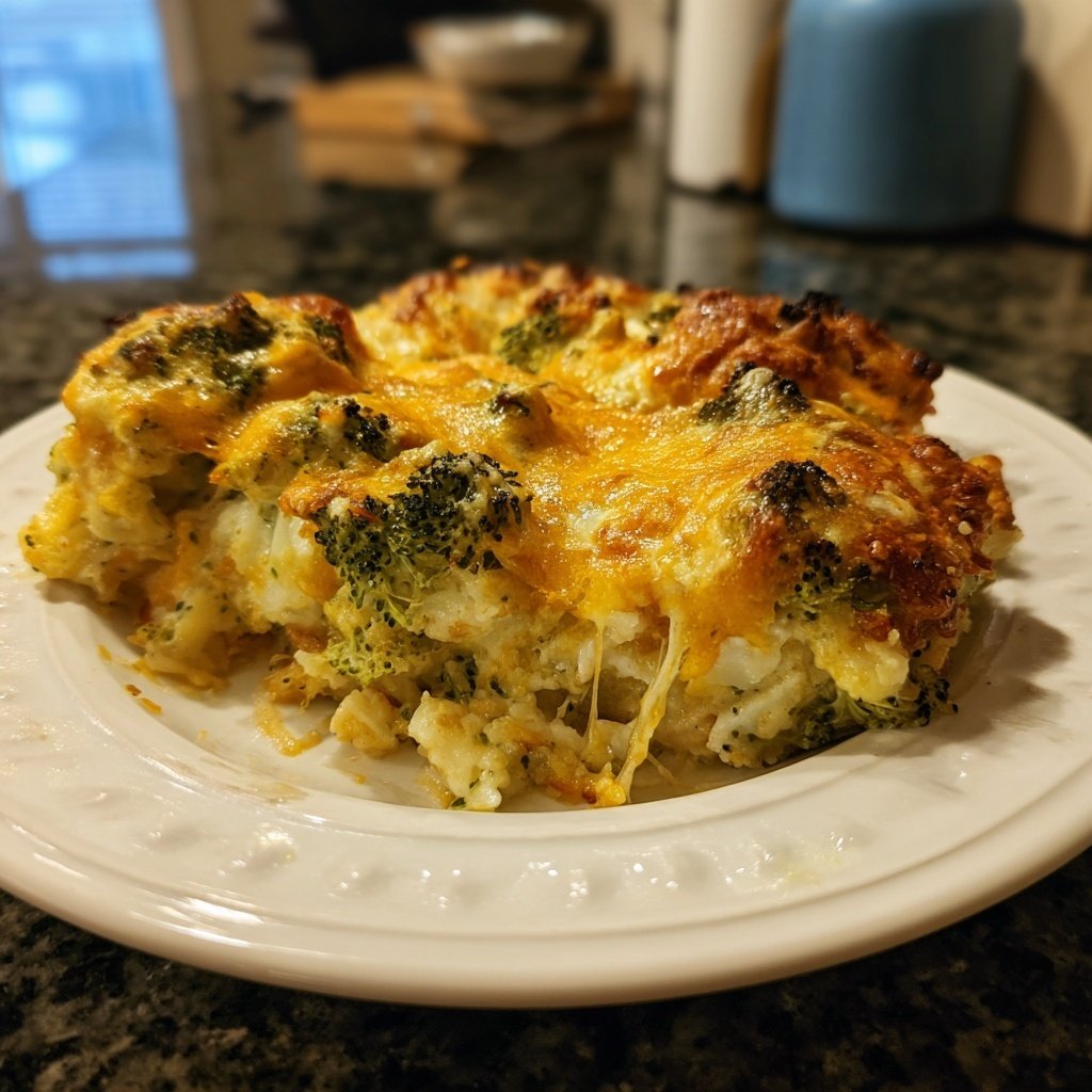 Brokkoli Reis Auflauf