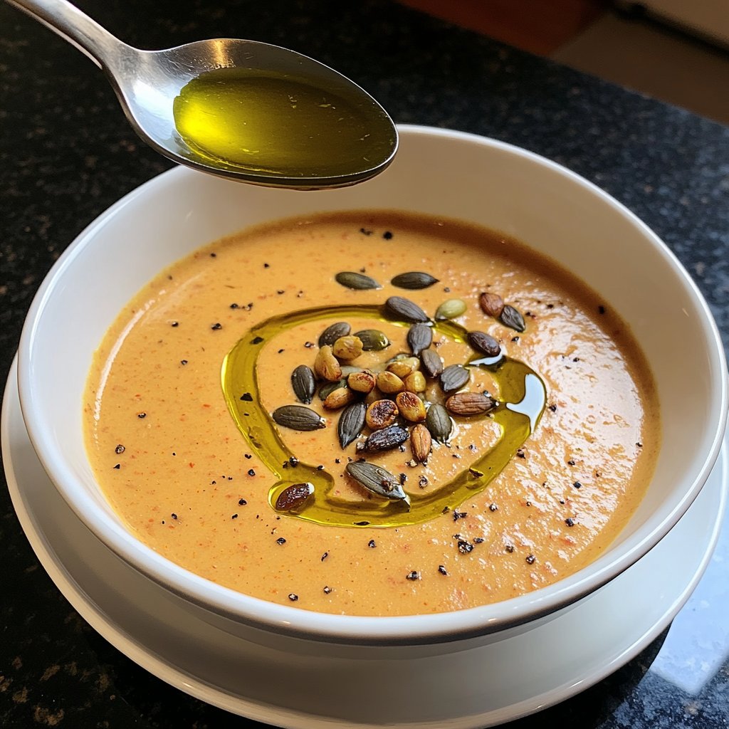 Kürbissuppe für Meal Prep