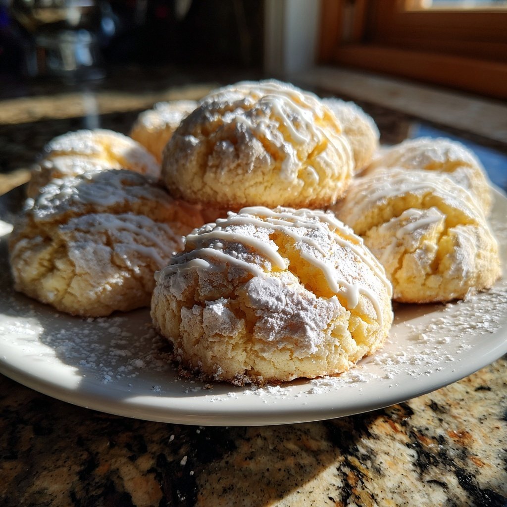 Weiche & Chewy Zitronenkekse