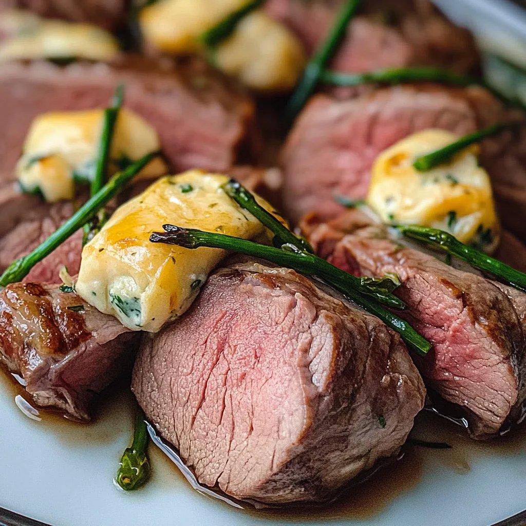 Gefüllte Roastbeef-Röllchen