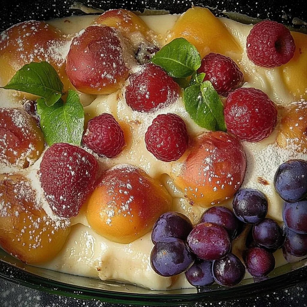 Großmutters Zwetschgen-Auflauf