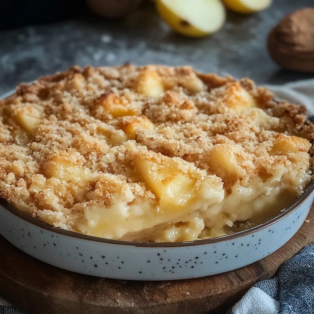 Apfelmus-Streusel-Kuchen im Ofenzauberer