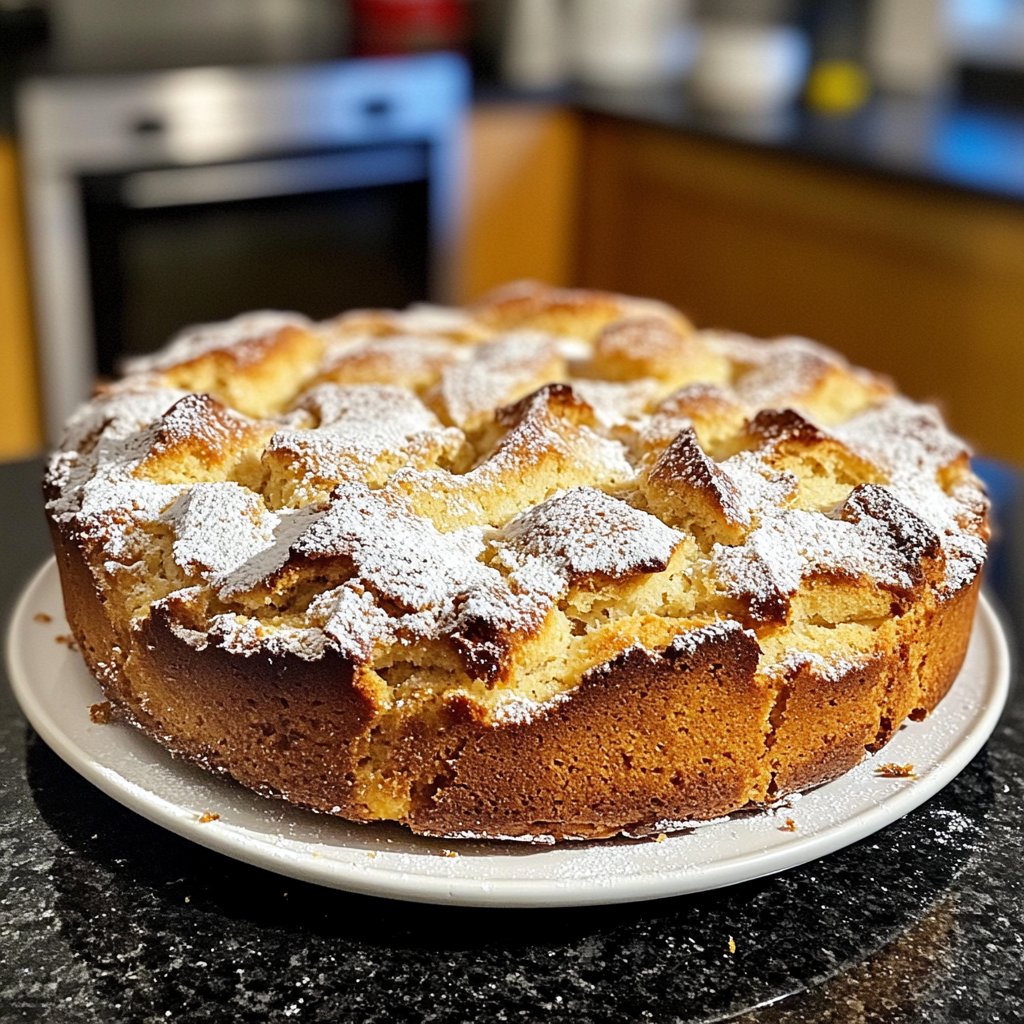 Kuchen einfach gebacken